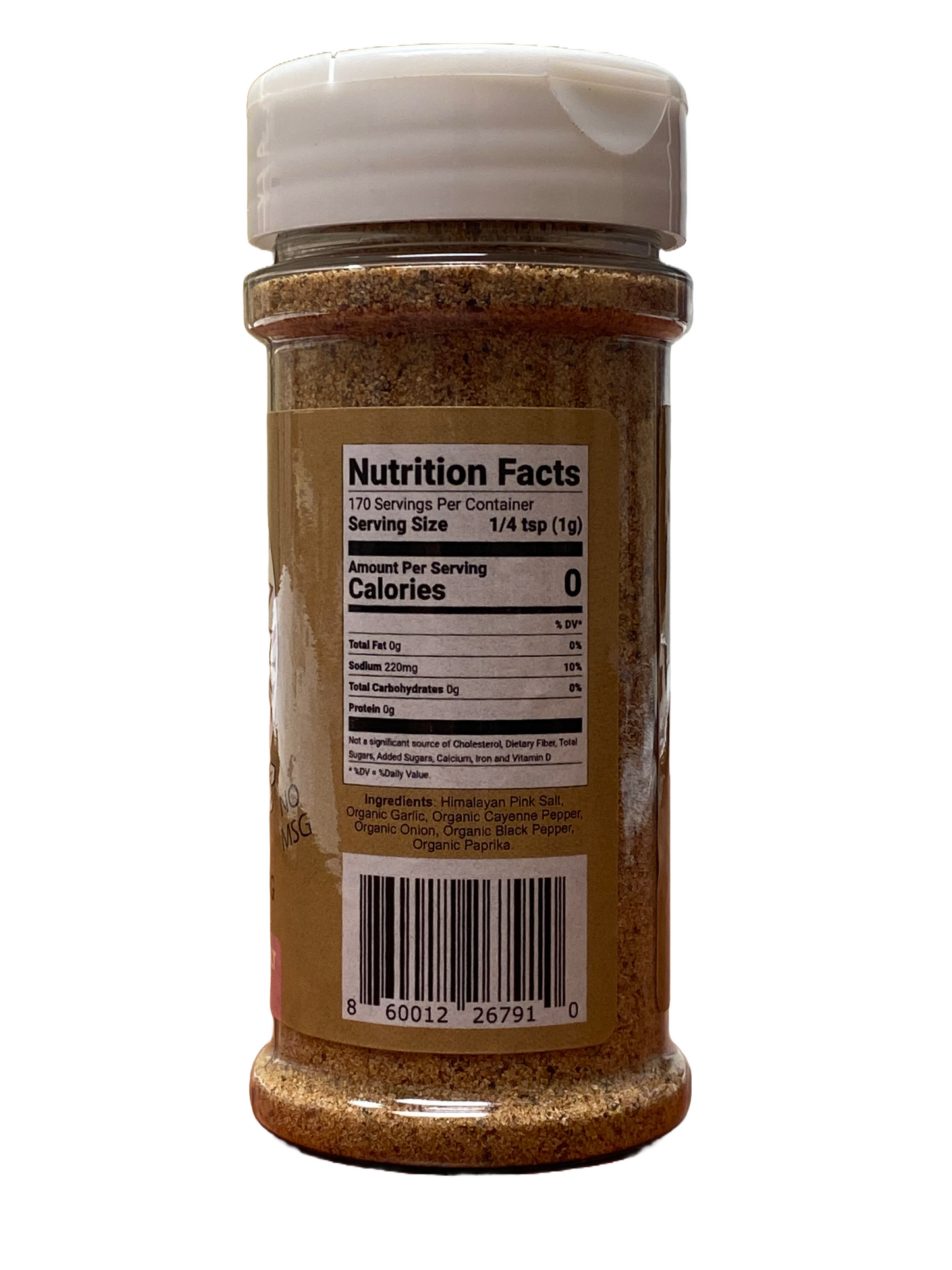 Organic Cajun Seasoning 6oz