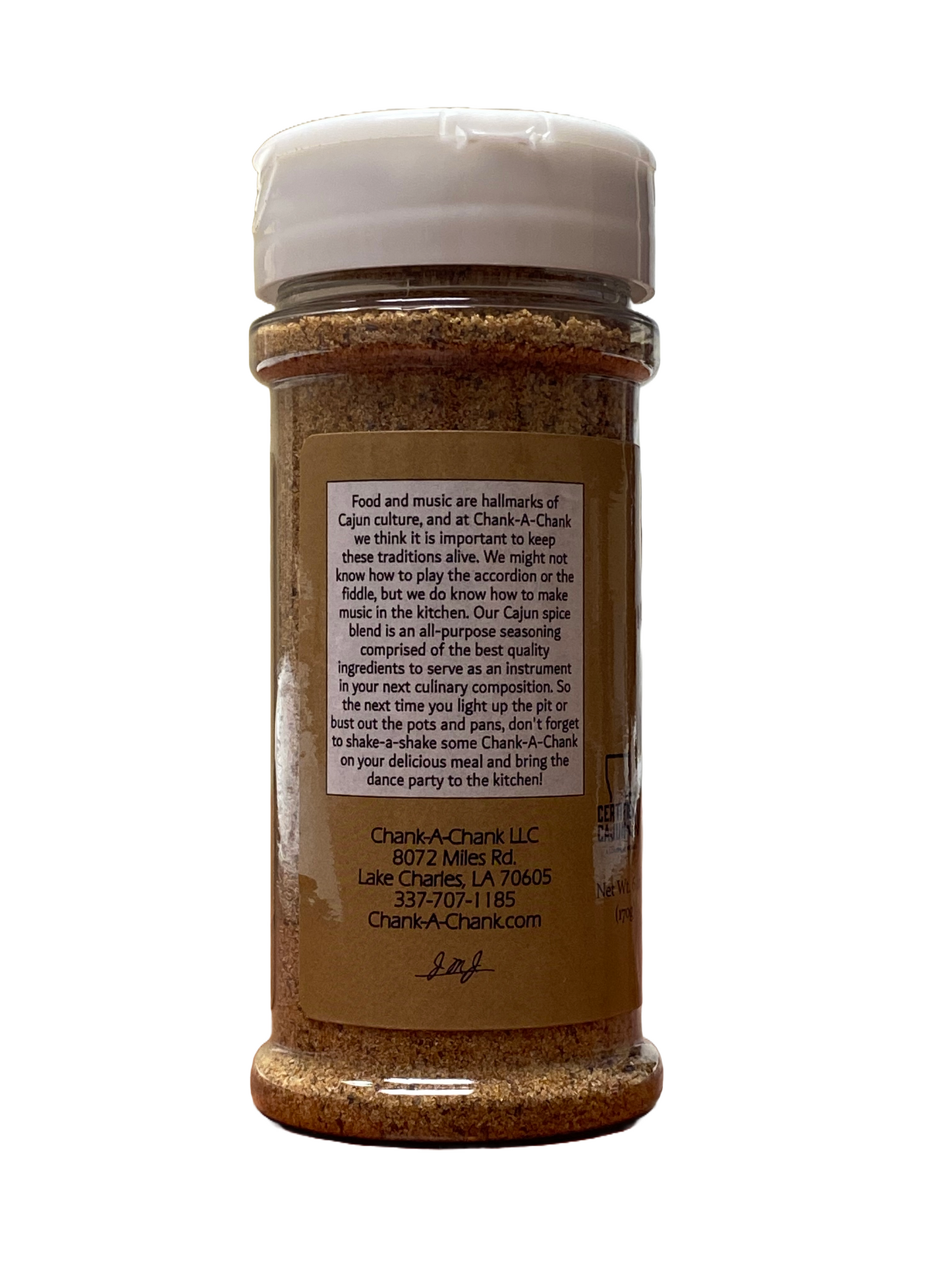 Organic Cajun Seasoning 6oz